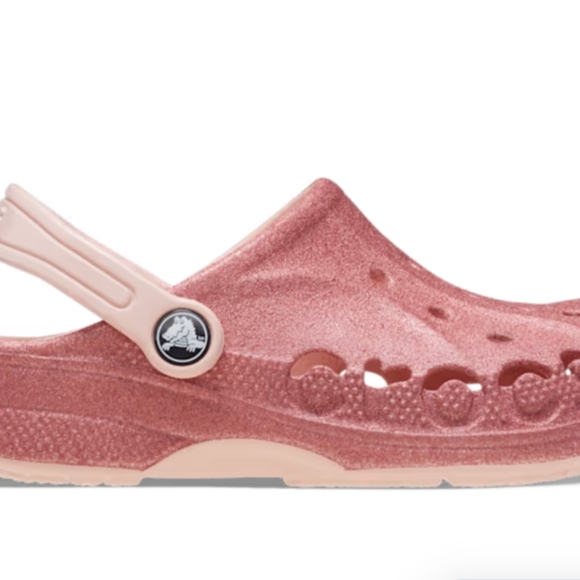 Crocs Girl's Baya Glitter Clog. C13 - Picture 2 of 15